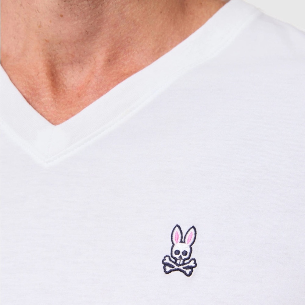 Mens Classic V Neck Tee - Picture 2 of 7